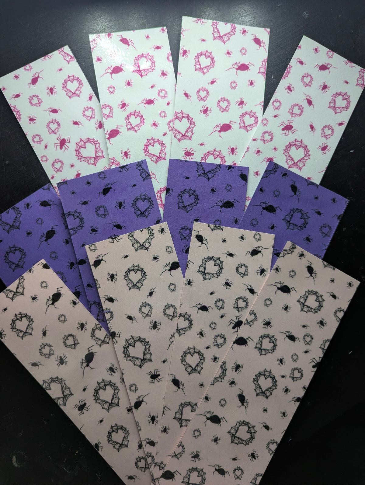 Spider Heart Bookmark