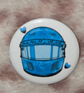 Colored Helmet Pin