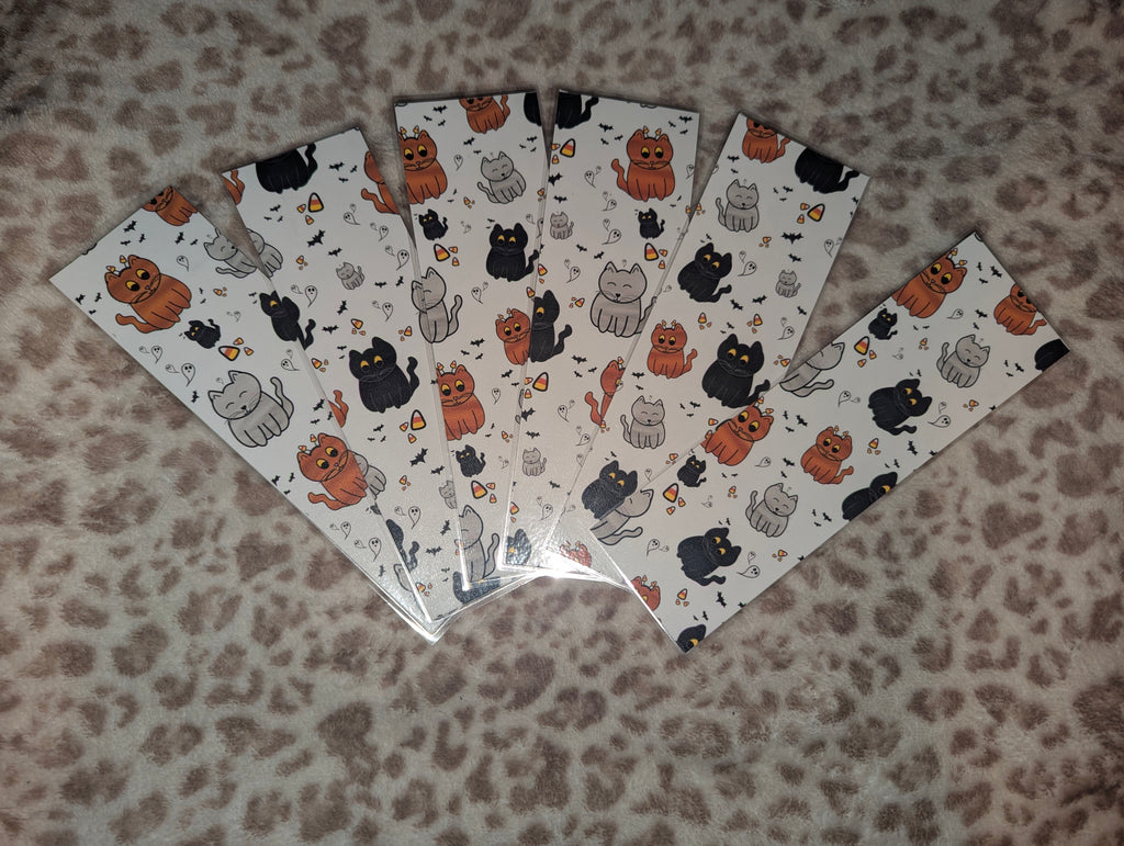 Halloween Kitty Bookmark