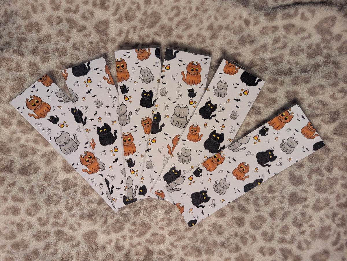 Halloween Kitty Bookmark