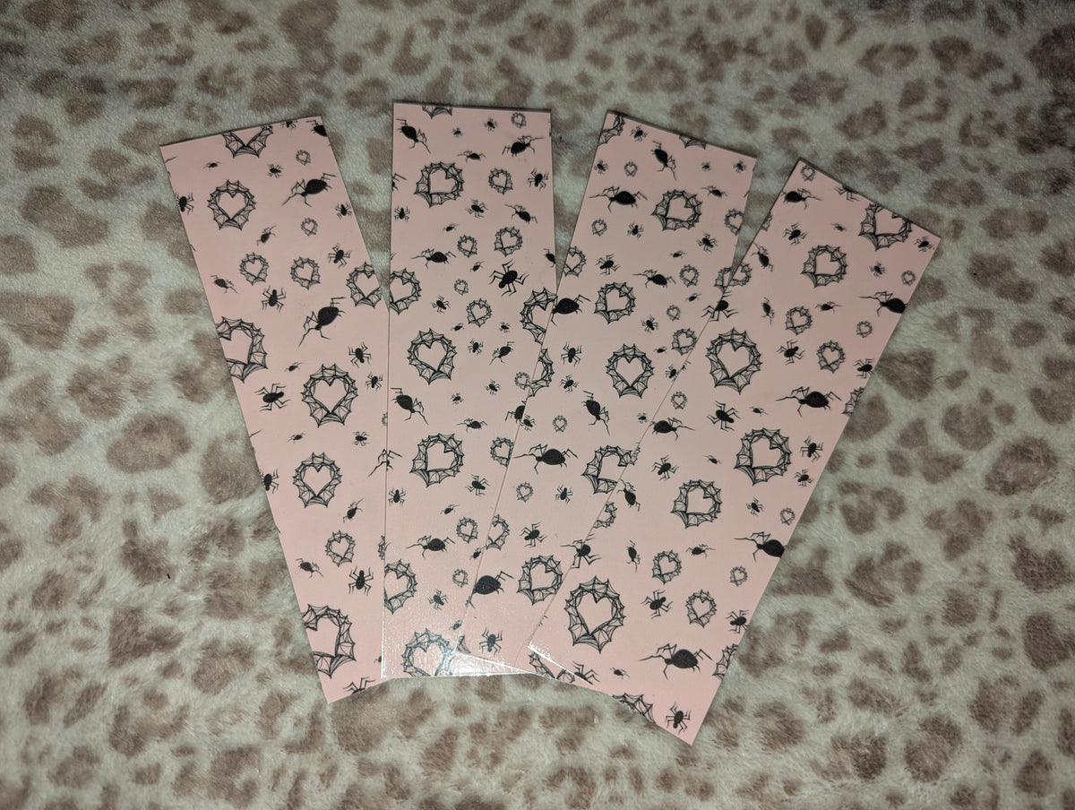 Spider Heart Bookmark