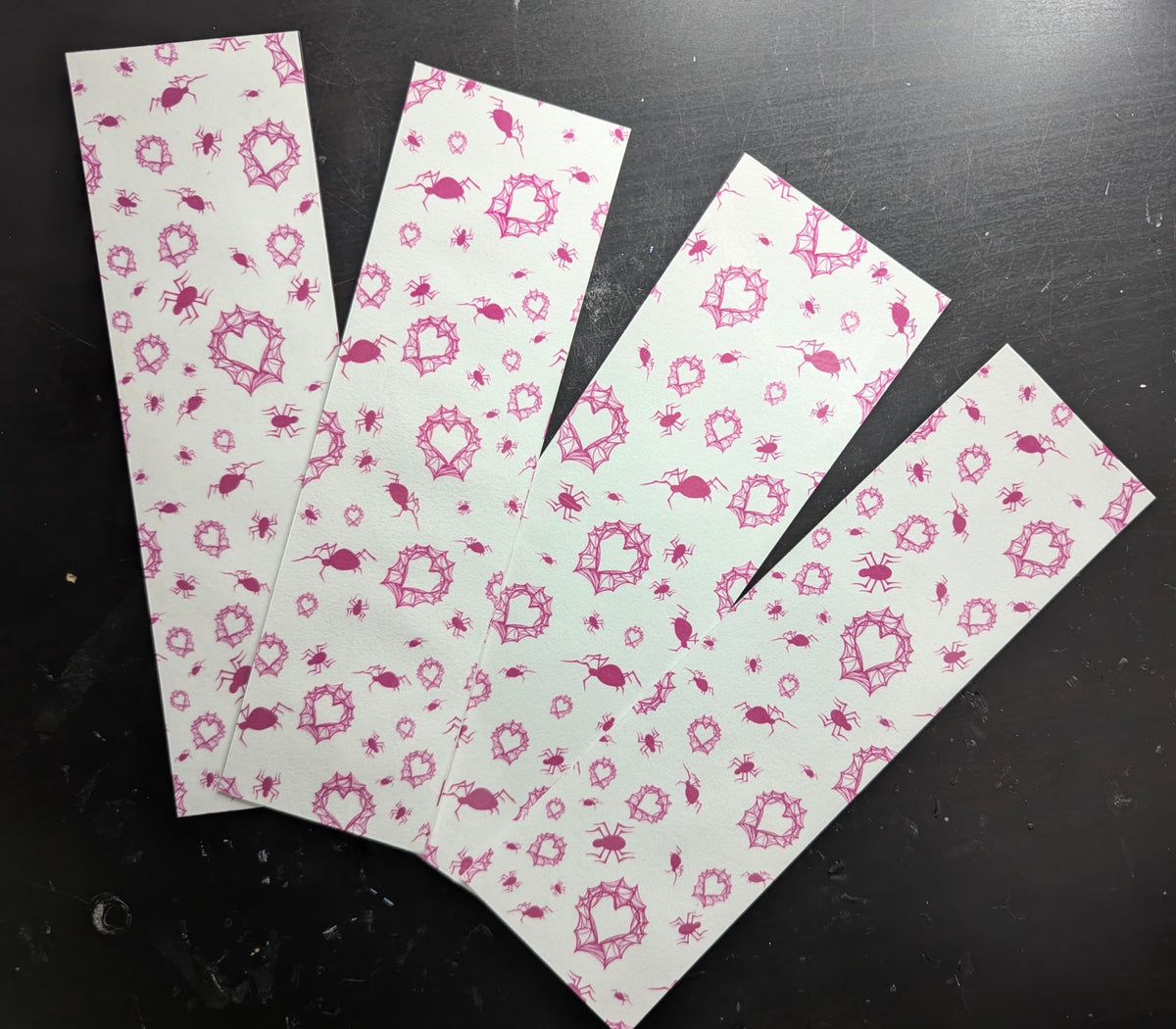 Spider Heart Bookmark