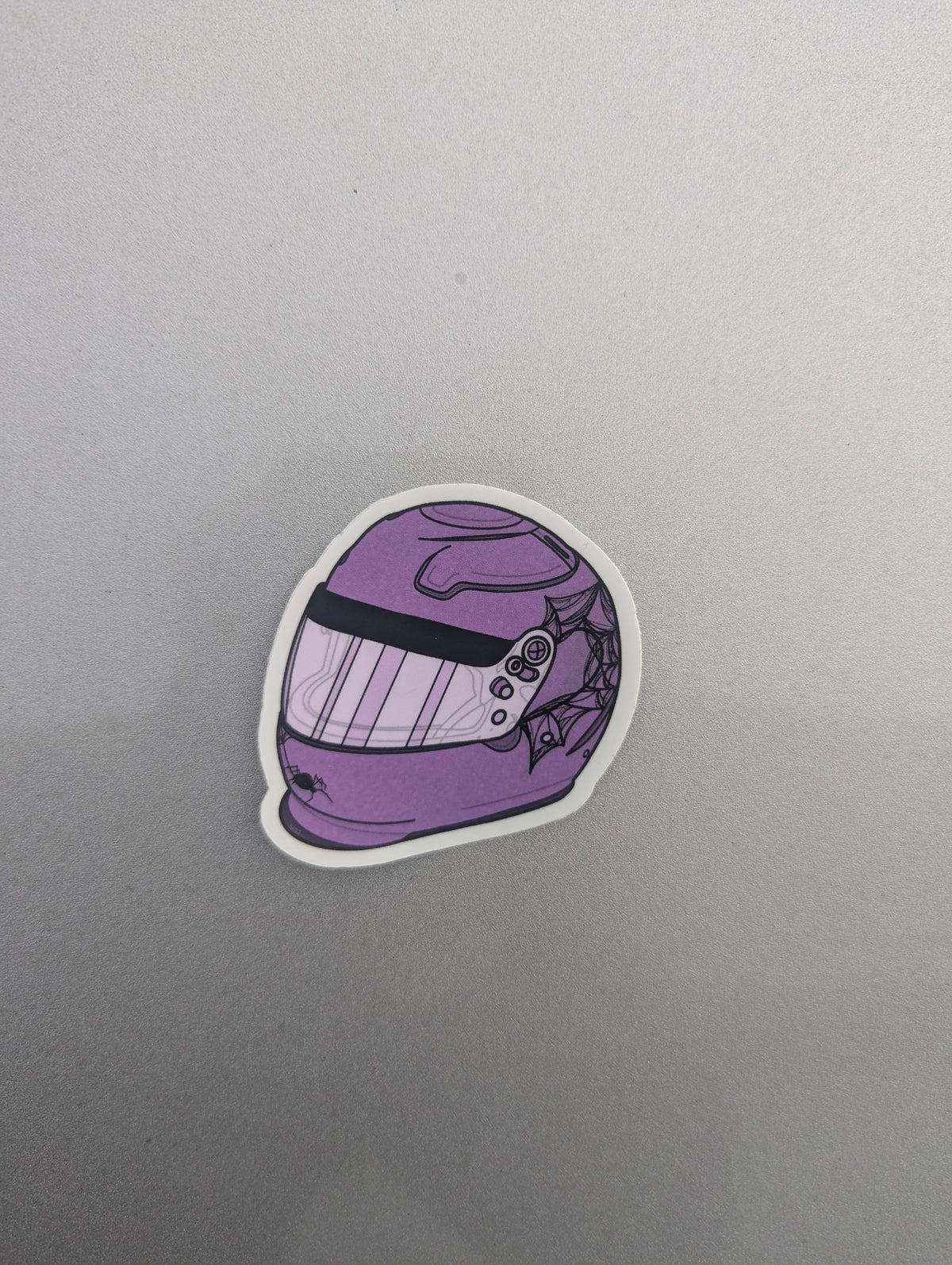 Purple Spider Helmet