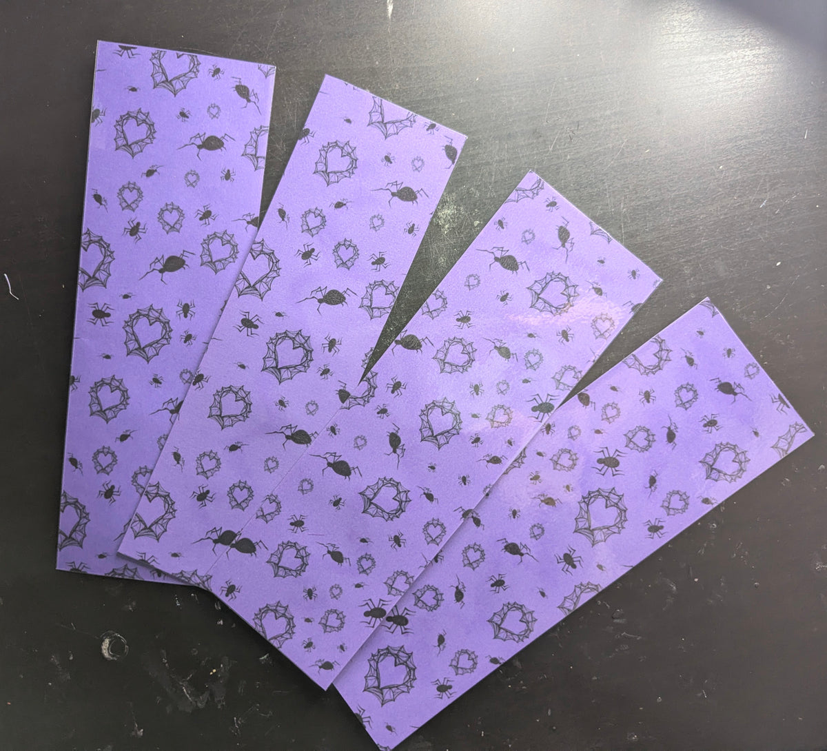 Spider Heart Bookmark