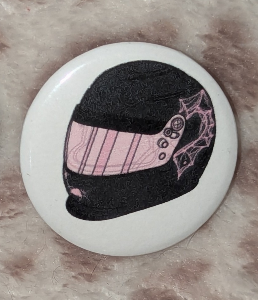 Colored Helmet Pin