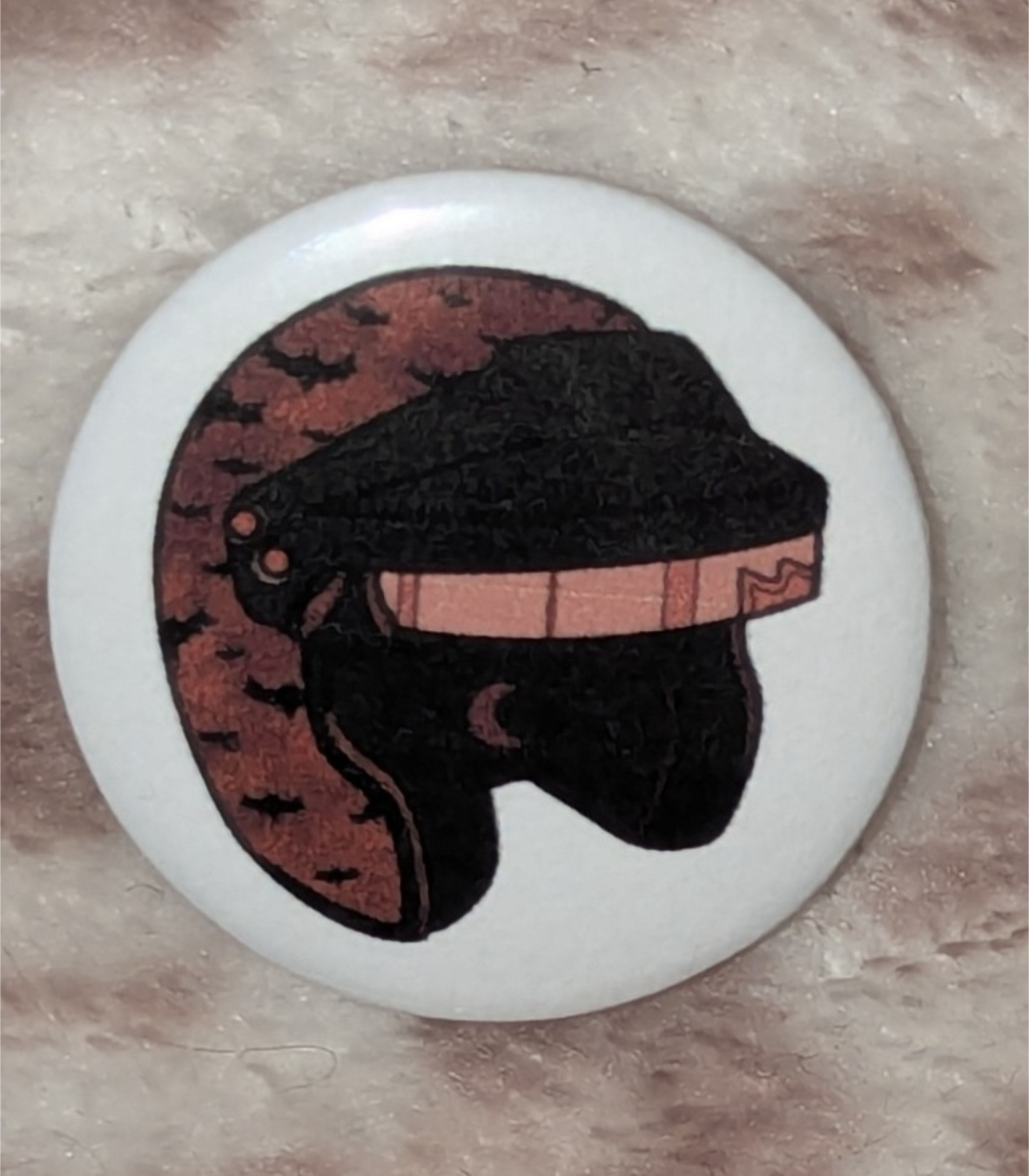 Colored Helmet Pin
